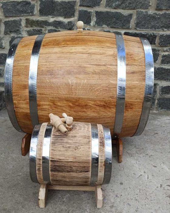 Бочка дубова 10 л,  бочка дубовая 10 л