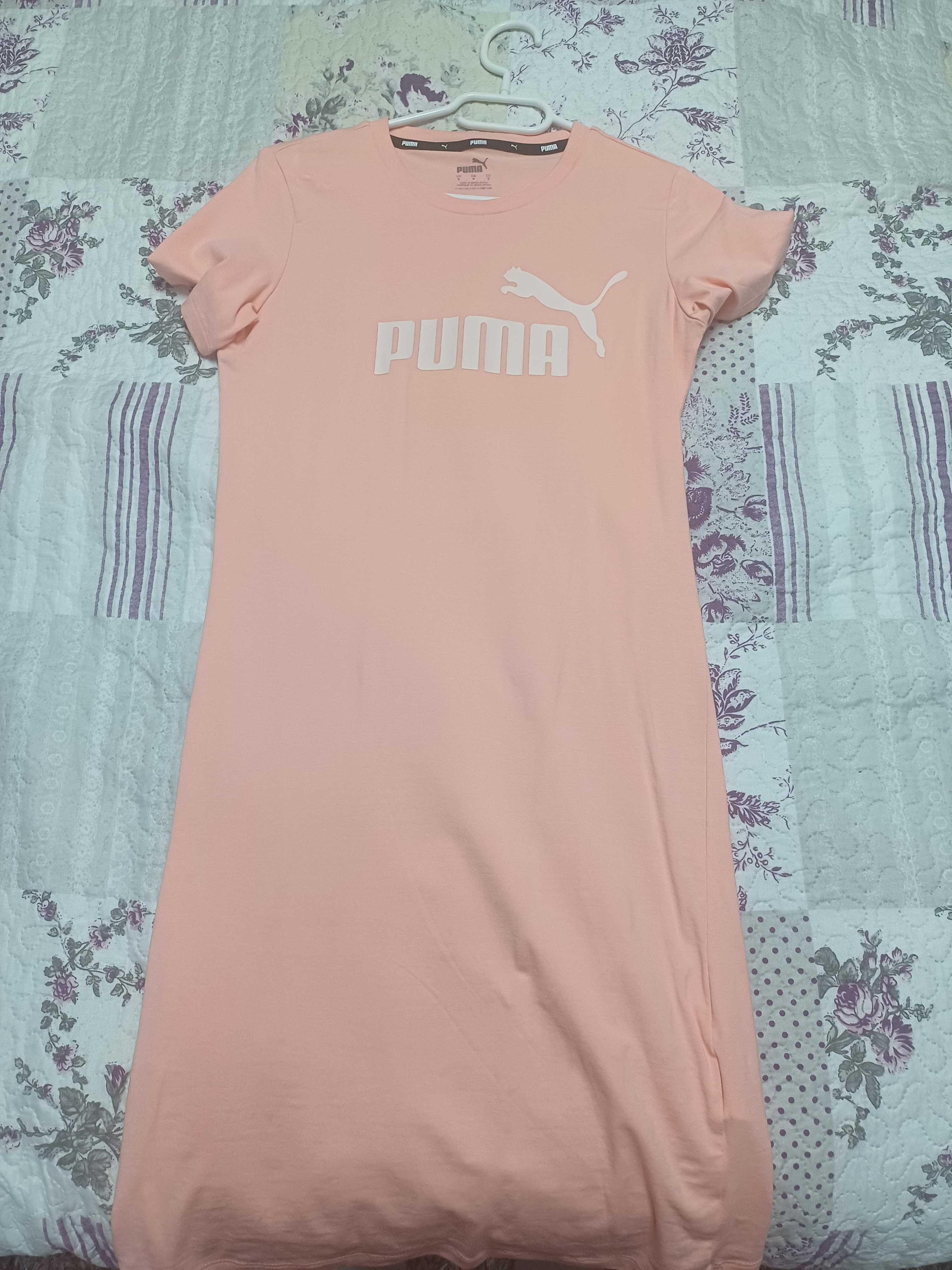 Puma sukienka slim łososiowa