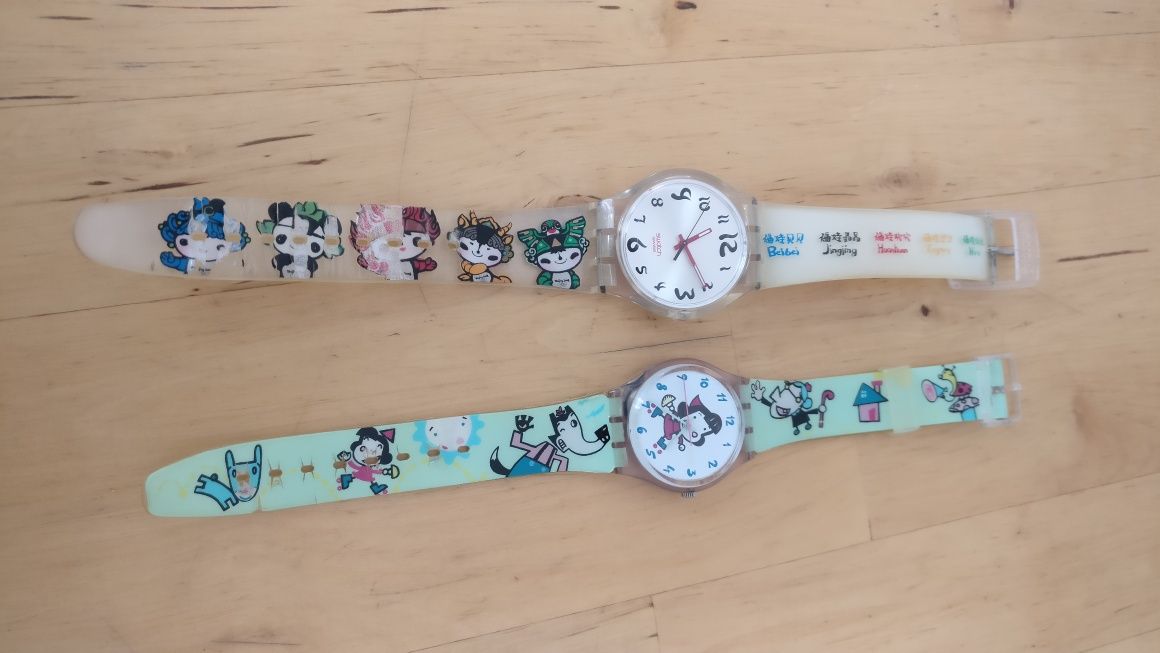 Conjunto de 7 relógios Swatch