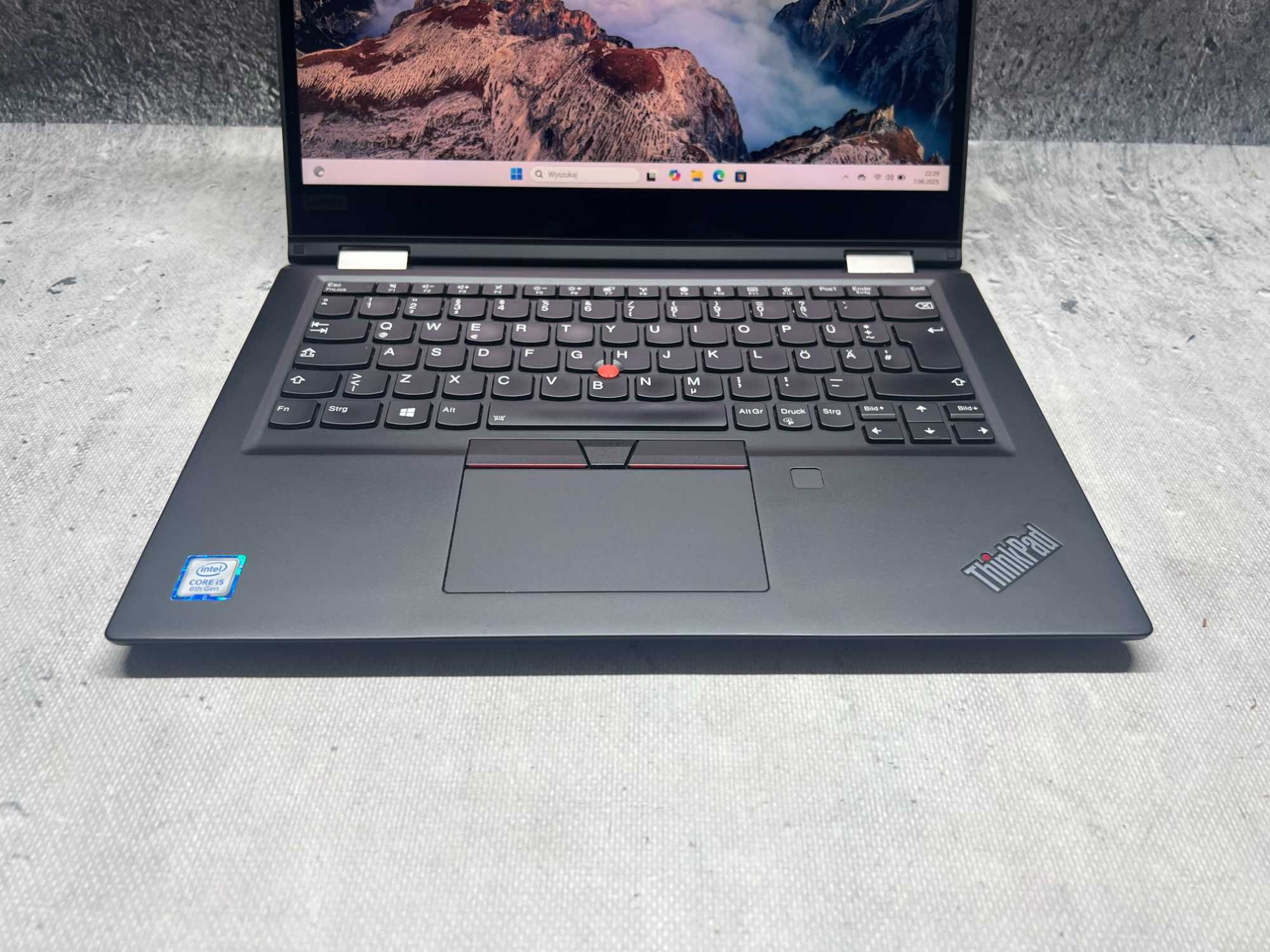 Thinkpad X390 Yoga / i5 8265 3.9GHz / 8GB DDR4 / 512SSD / 13.3 Touch