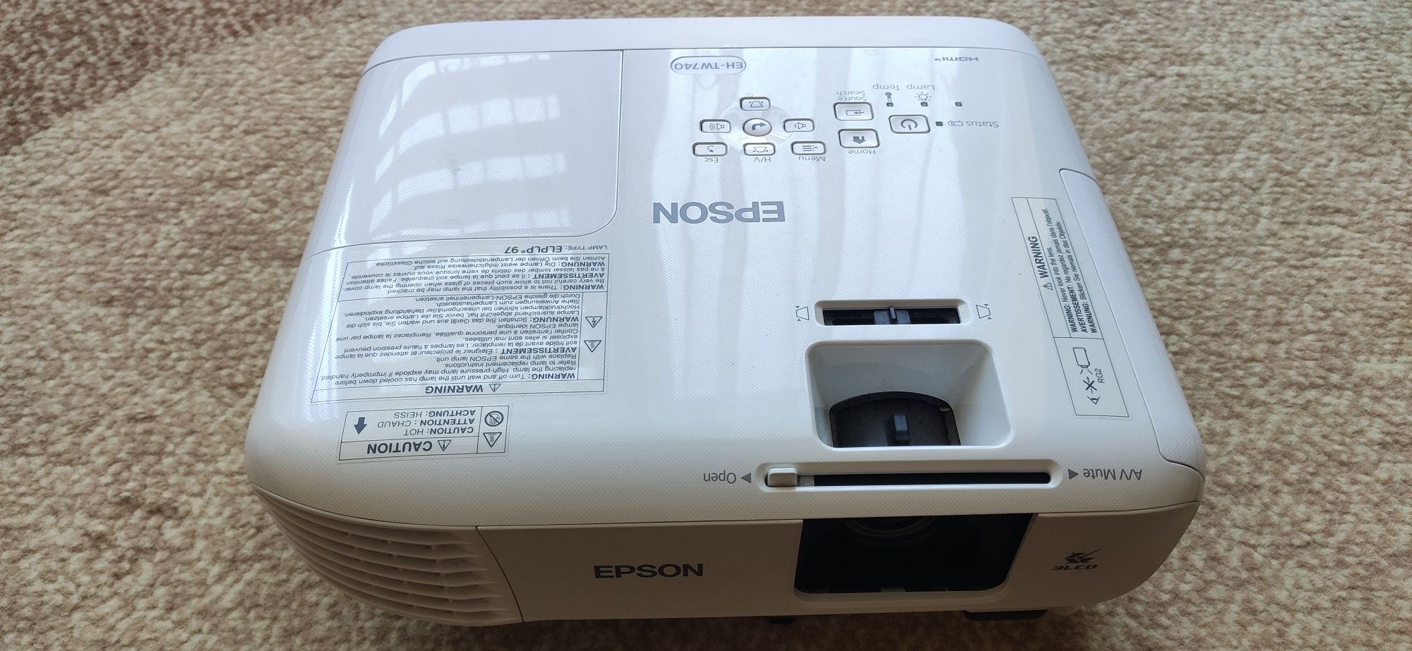 Projektor rzutnik Epson EH TW740 idealny