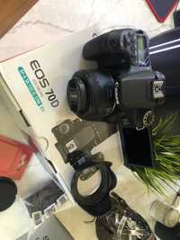 Продаю в новому стані фотоаппарат Canon EOS 70D
