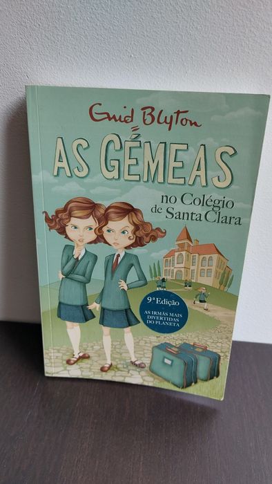Livro As Gémeas no Colégio de Santa Clara