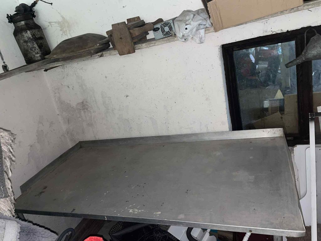 Stół masarski aluminiowy