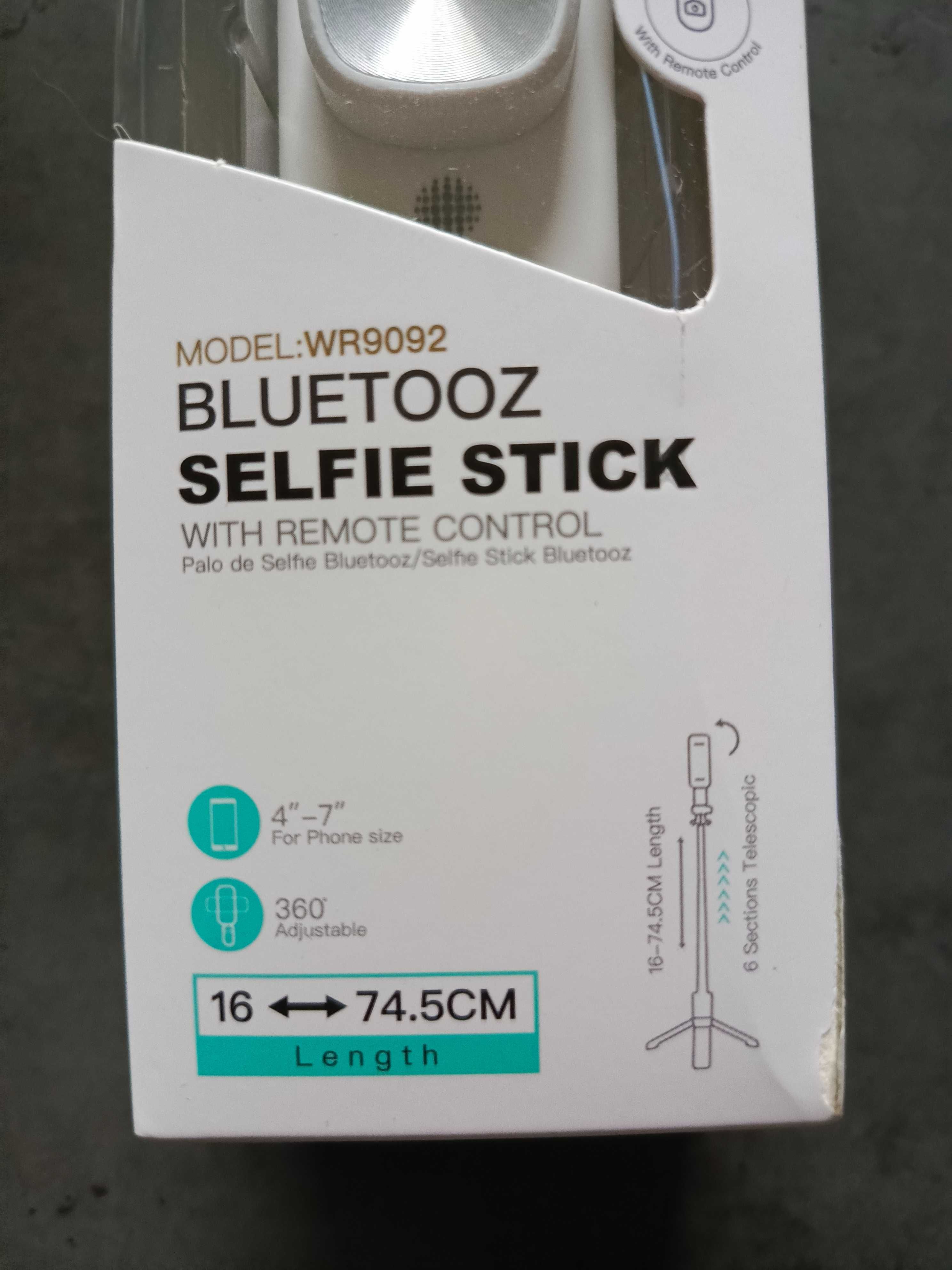 Ikrea Bluetooth selfie stick model WR9092 Biały