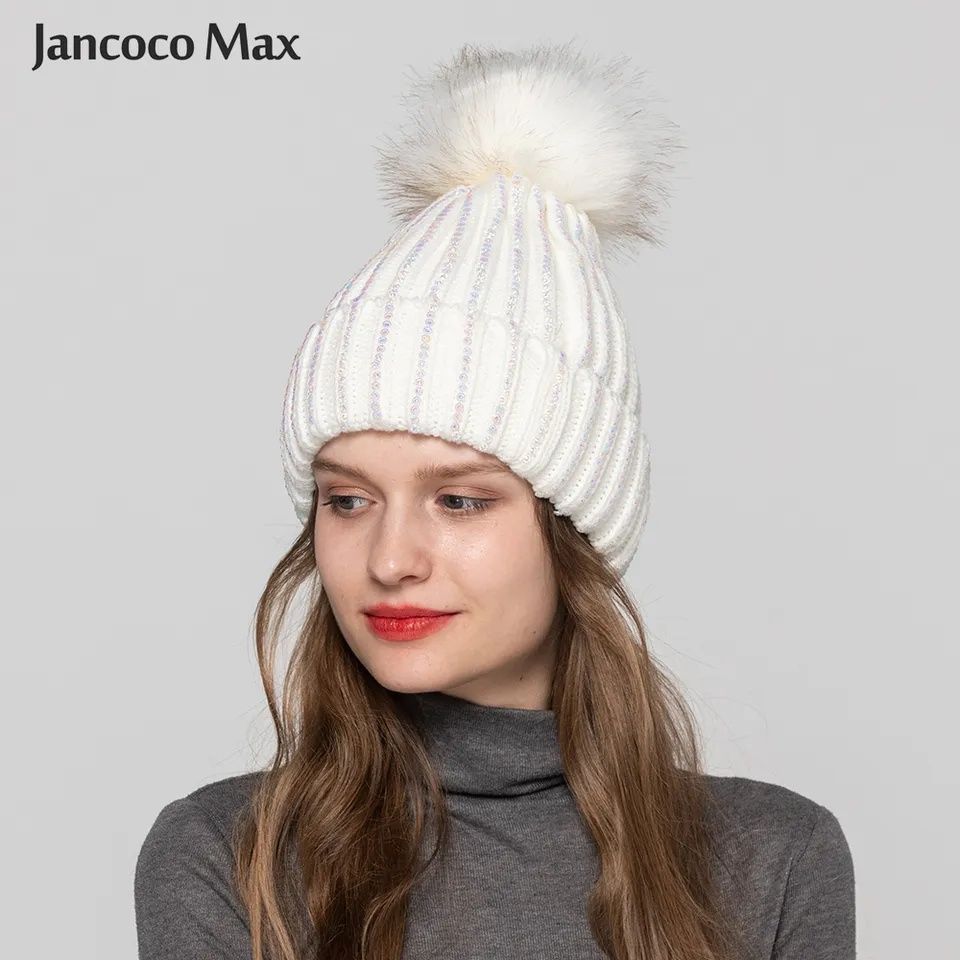 Зимова тепла шапка на флісі з помпоном жіноча нова