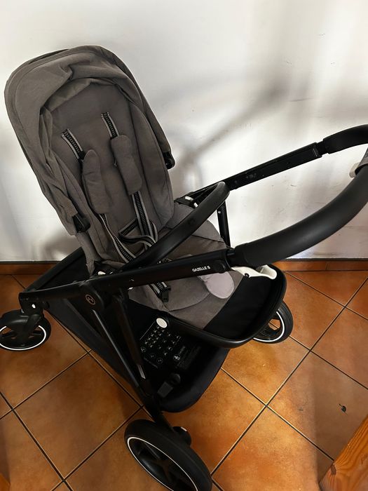 Cybex Gazelle S bliźniaczy + 2 foteliki  Cybex Aton 5 0-13kg + baza