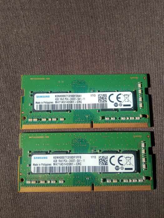 Оперативна пам'ять ноутбука 4Gb DDR4
