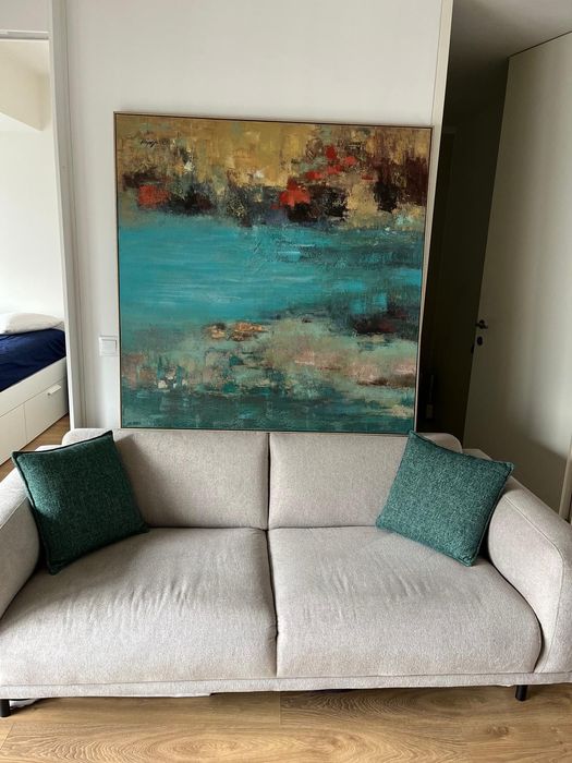 Vendo sofa 2lugares Area