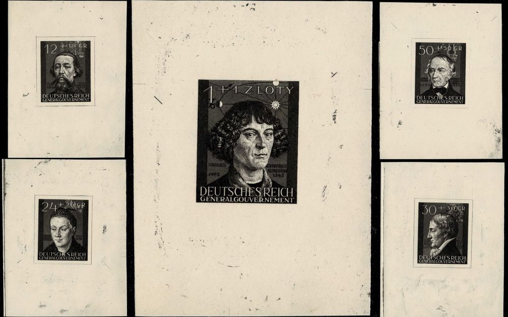 Kolekcja Znaczków GG - Hans Frank - Górale  Próby - Nz  Arkusze ATESTY