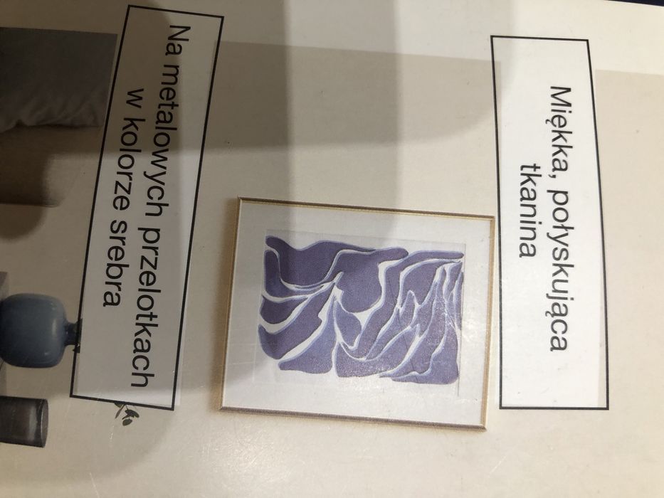 Zaslony granatowe nowe