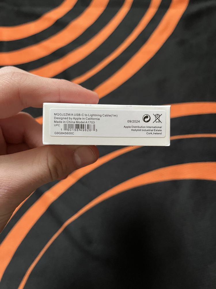 Оригінальна Зарядка до iPhone, Айфон, Блок USB-C 20W, ОЕМ + Кабель