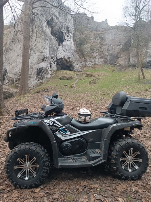 Quad CF MOTO 520 L I 4x4 l Zarejestrowany l Wyciągarka l LED l HAK