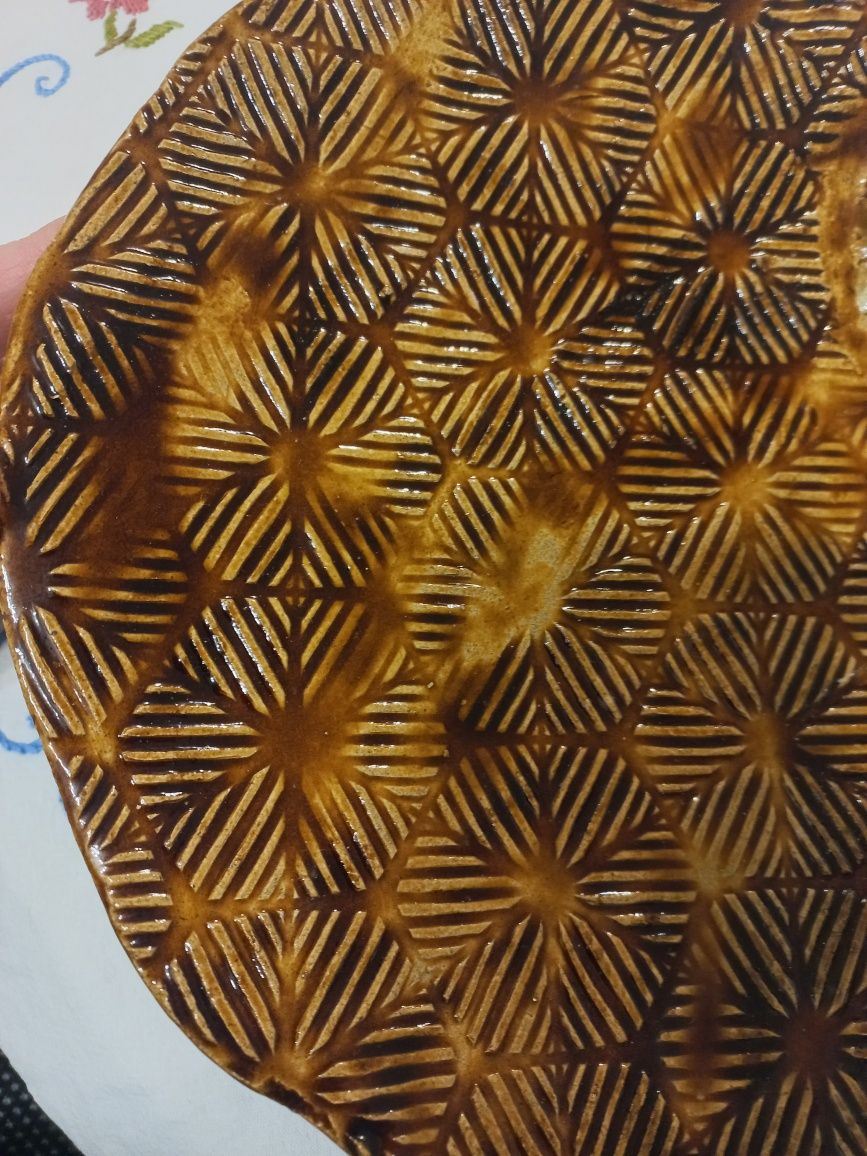 Talerz ceramiczny ręcznie robione 27 cm
