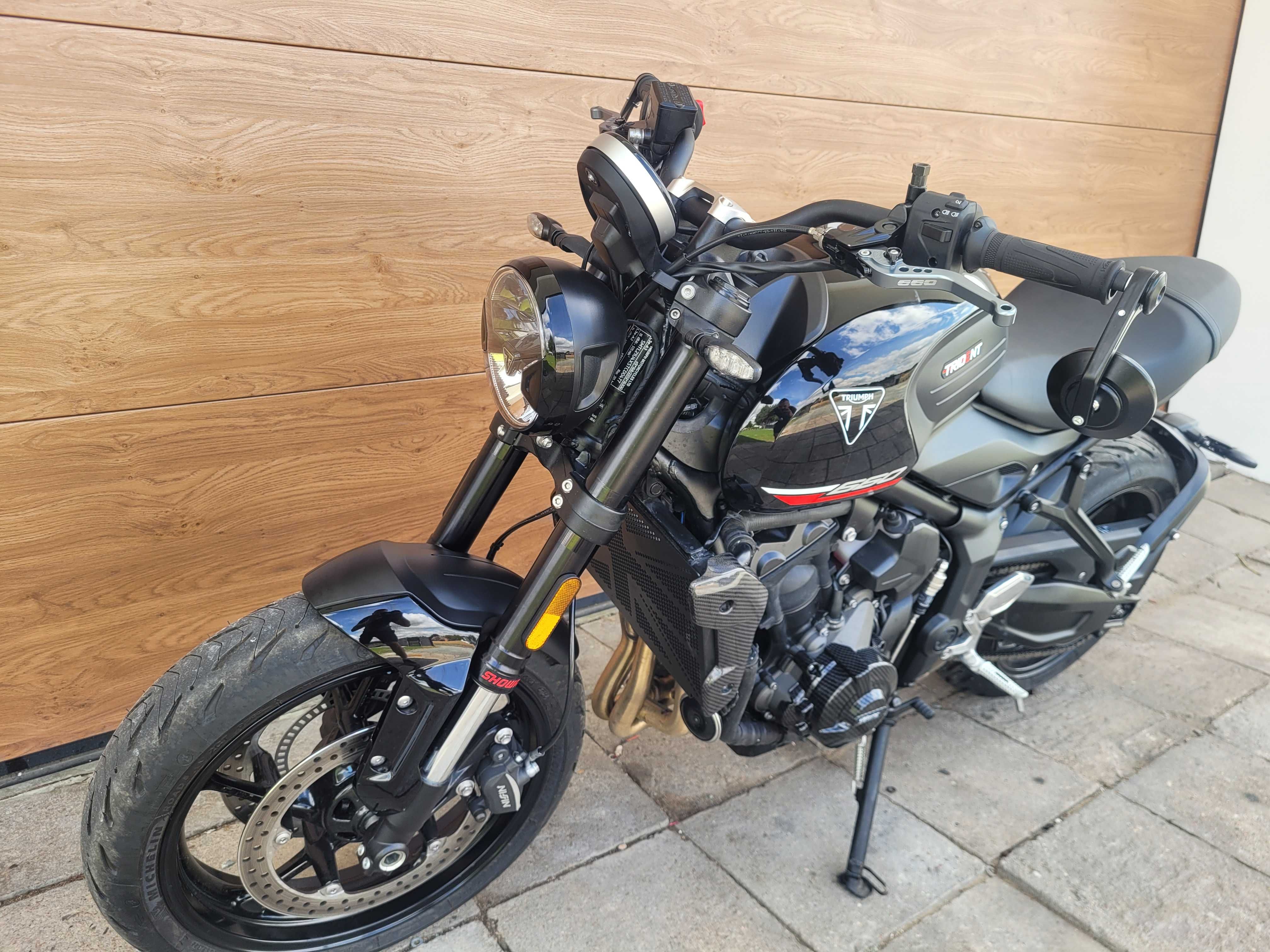 Triumph TRIDENT 660 z Niemiec 2024r 1200km przebiegu