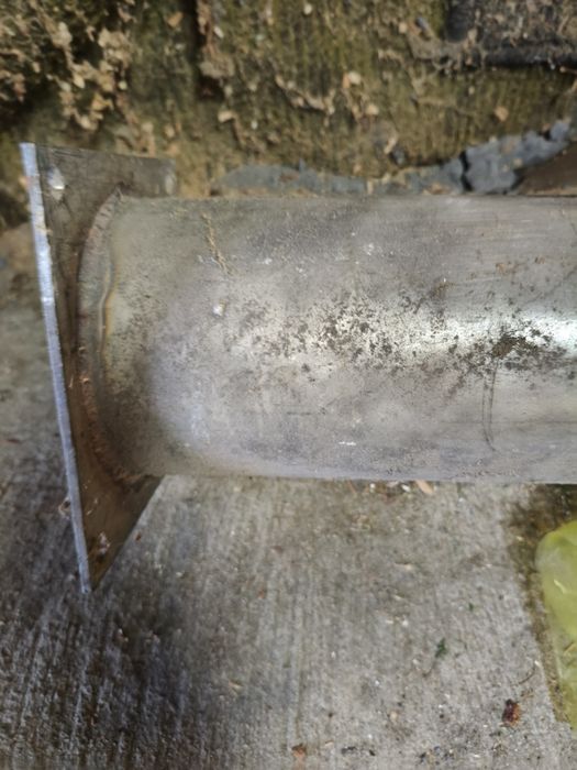 Rura, słup, 120mm ze stali kwasoodpornej