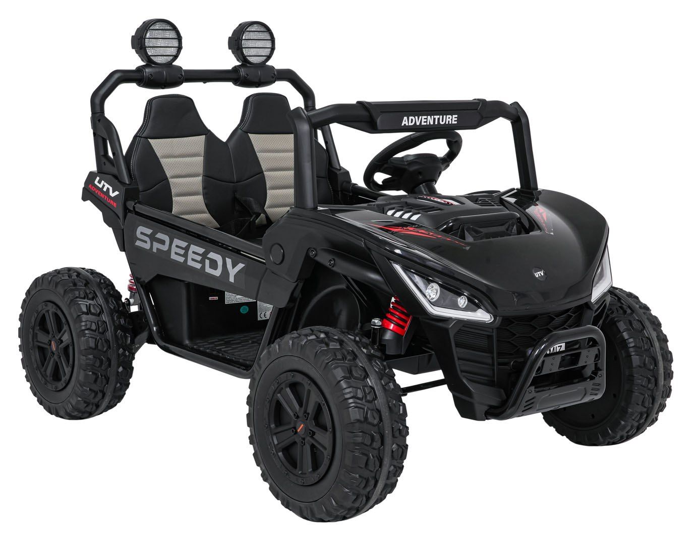 Auto na akumulator Pojazd Buggy SPEEDY 4x4 Czarny 4x200W