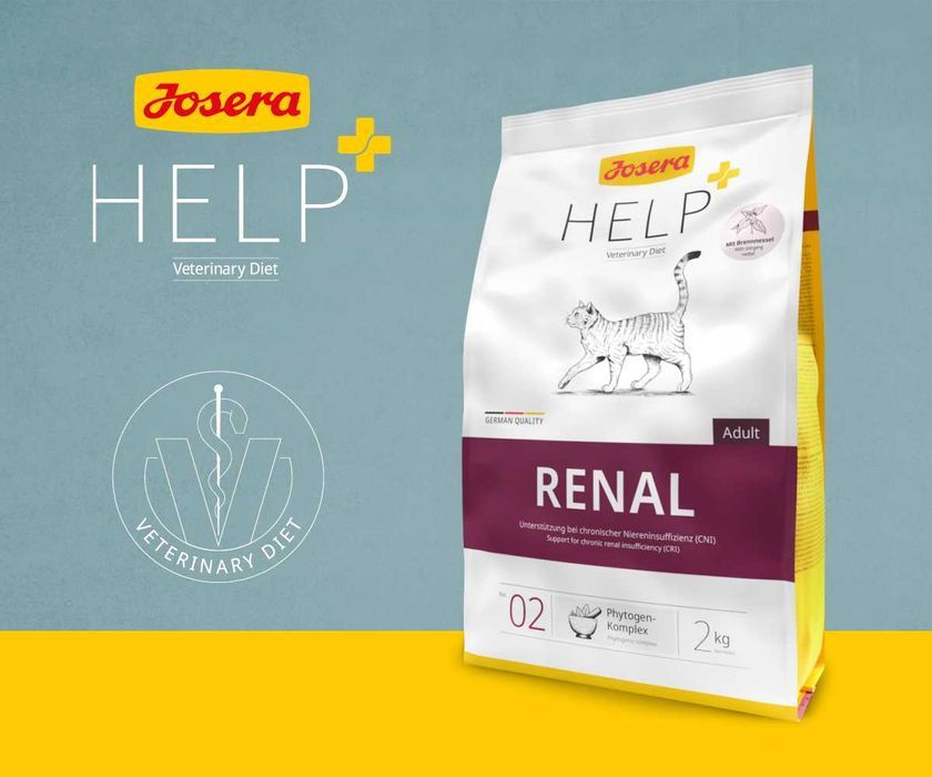 JOSERA Help Renal Cat 2кг Ветеринарна дієта для котів