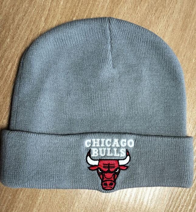 Oryginalna czapka zimowa Mitchell & Ness Chicago Bulls