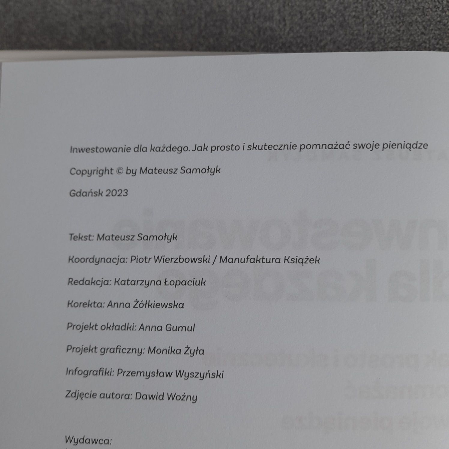 Inwestowanie dla każdego Samołyk