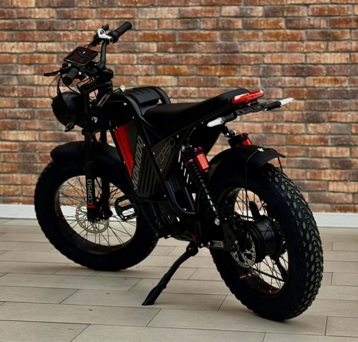 Електрофетбайк Corso Komodo  1000W 48V/18Ah 20" LCD дисплей