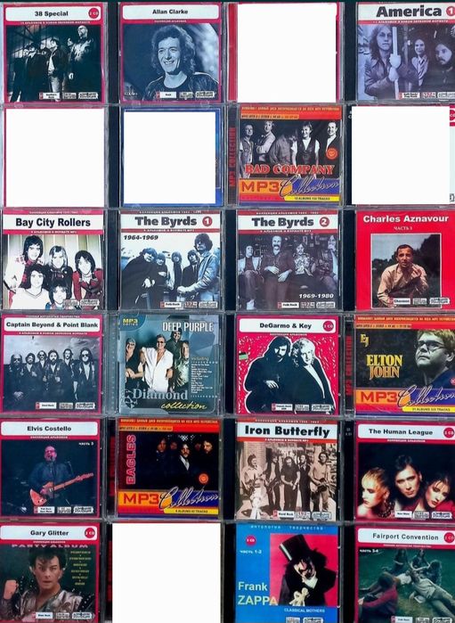 MP3 диски Hard Rock, Metal, Jazz, Шансон и т.д