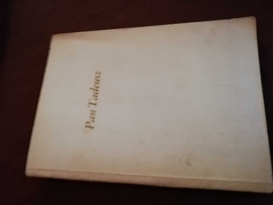 Pan Tadeusz. Adam Mickiewicz.