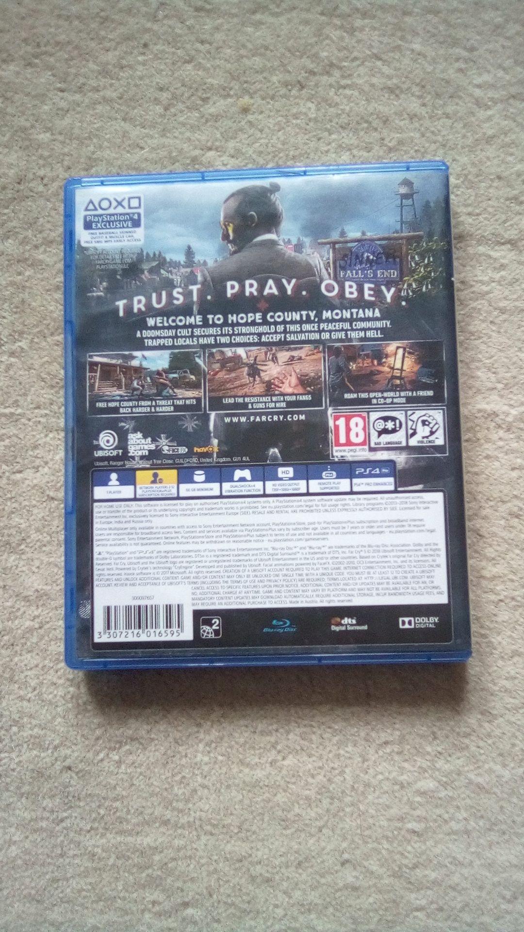 Игра на пс 4 far  cry 5