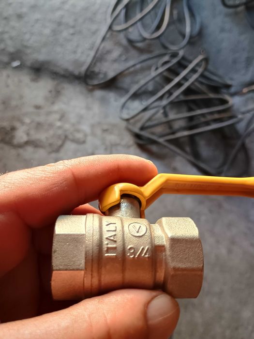 Кран кульовий 3/4 DN 20 VALVE Italy (JG0403)