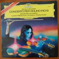 vinil: Salvatore Accardo “Paganini - Concerto per violino nº 6”