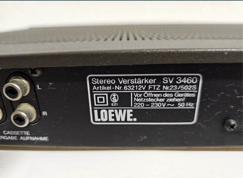 Wzmacniacz Loewe SV 3460, 2*50 W
