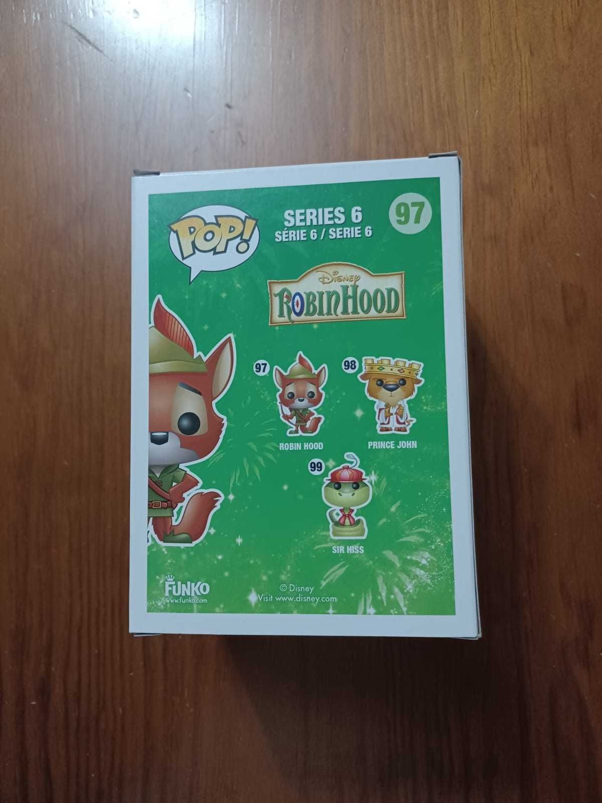 Funko Pop Figure! Disney (Robin Hood) - Series 6 - Robin Hood - 97