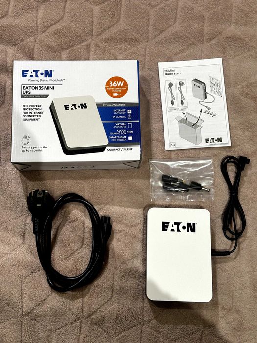 Джерело безперебійного живлення для роутера EATON 3S MINI UPS (36W)