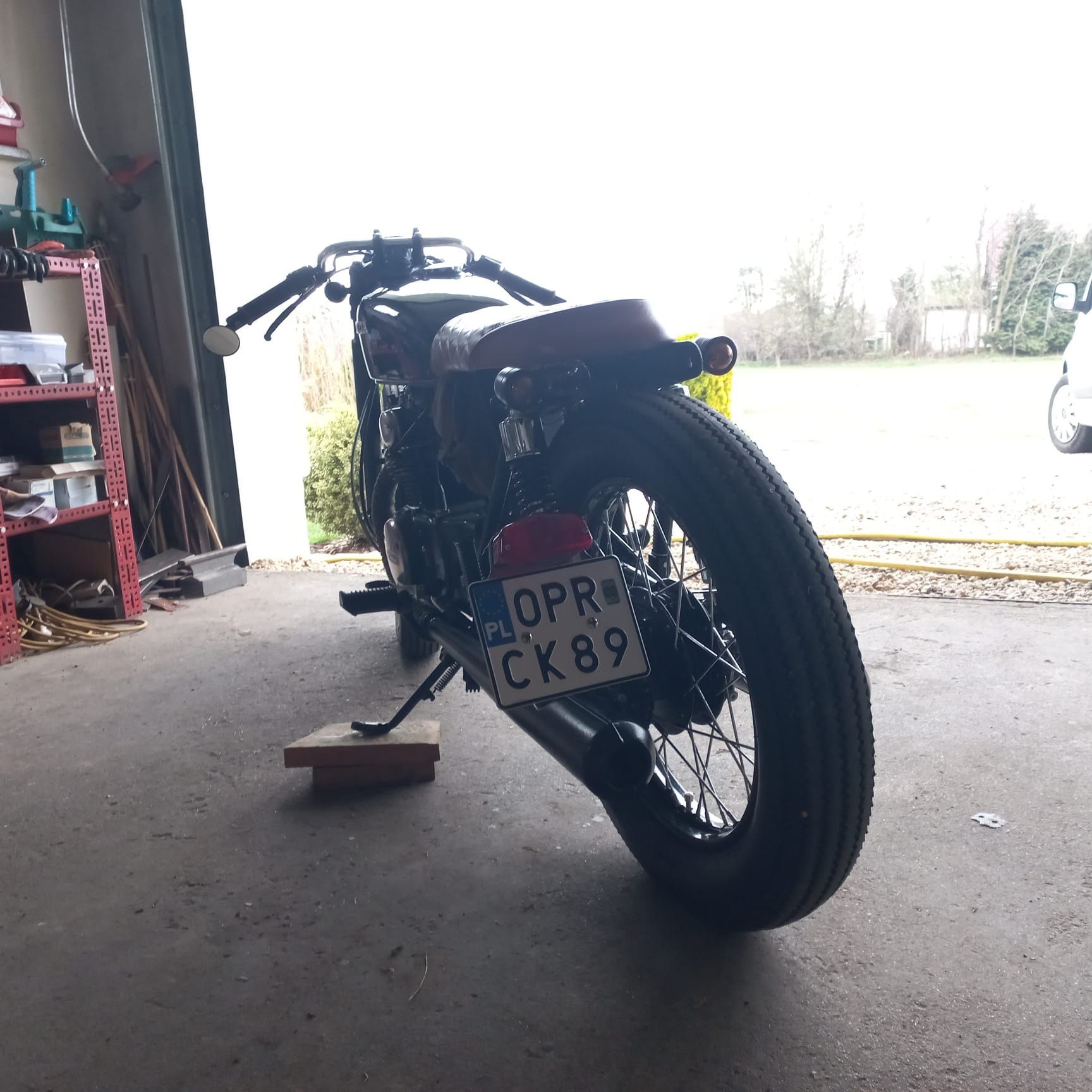 Motor Honda CB 175 super sport 1972 r.