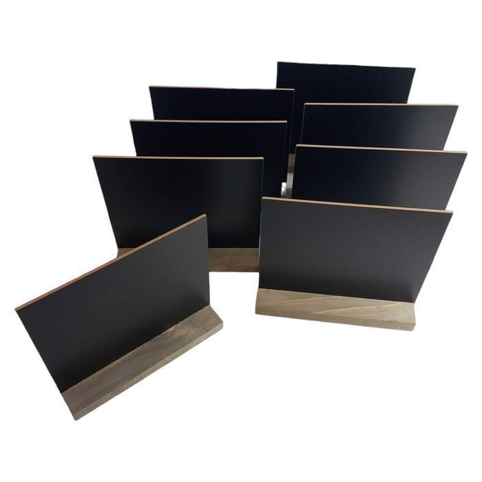 Tablica Kredowa Mini 15x13cm Dwustronna 8szt