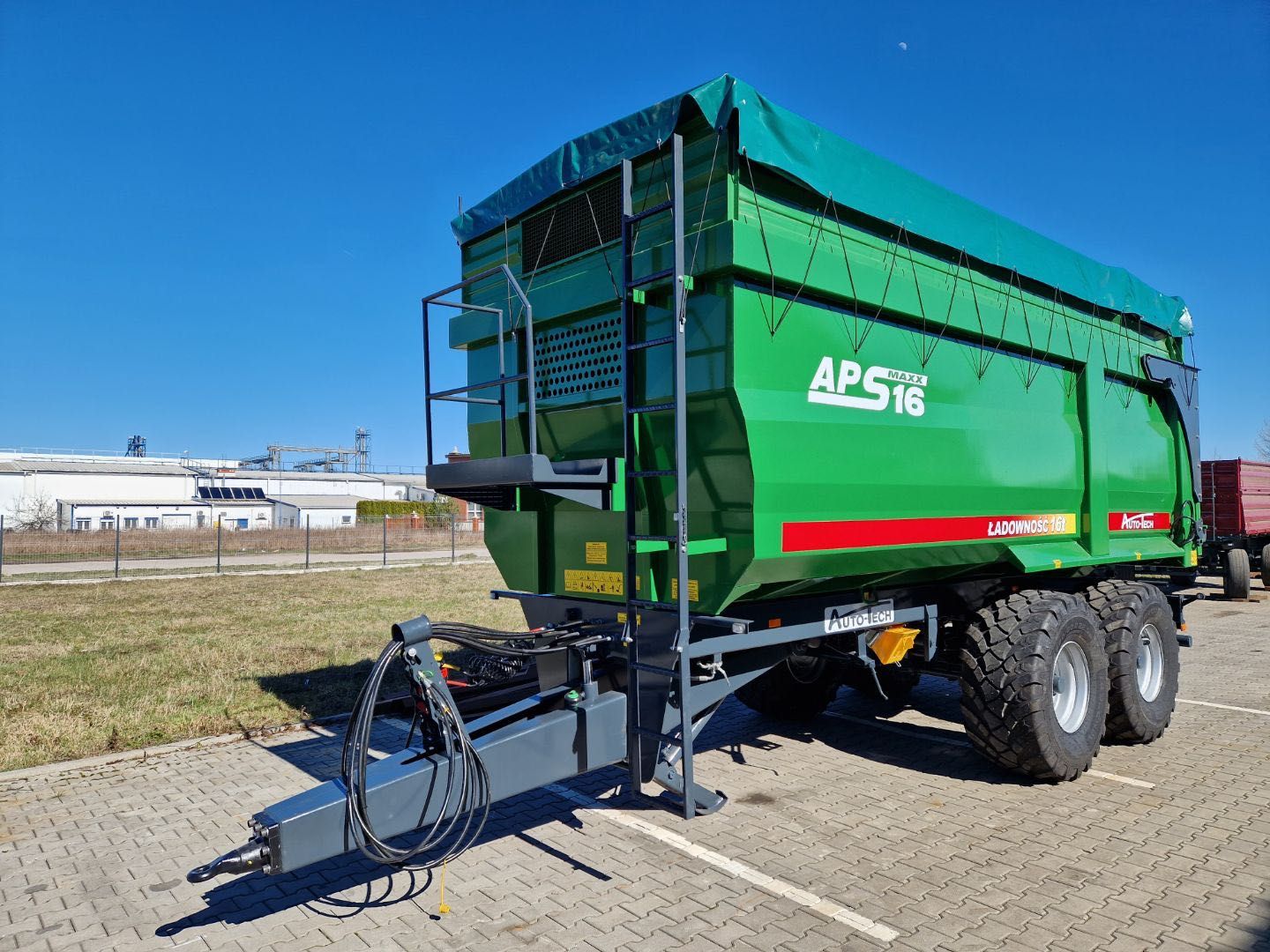 Przyczepa rolnicza skorupowa APS16 ton AUTO-TECH