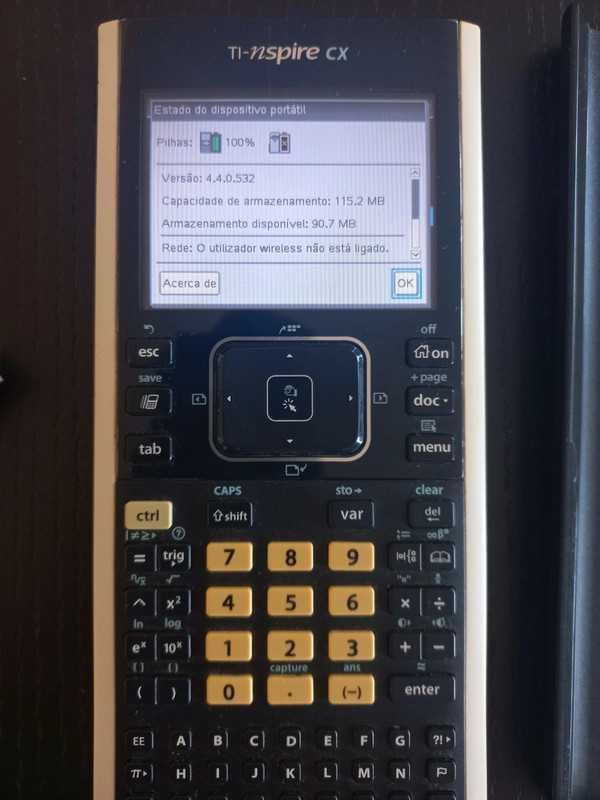 Calculadora - TI nspire cx