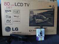 Telewizor LG 32LK450 z dekoderem i anteną 32 cale Full HD