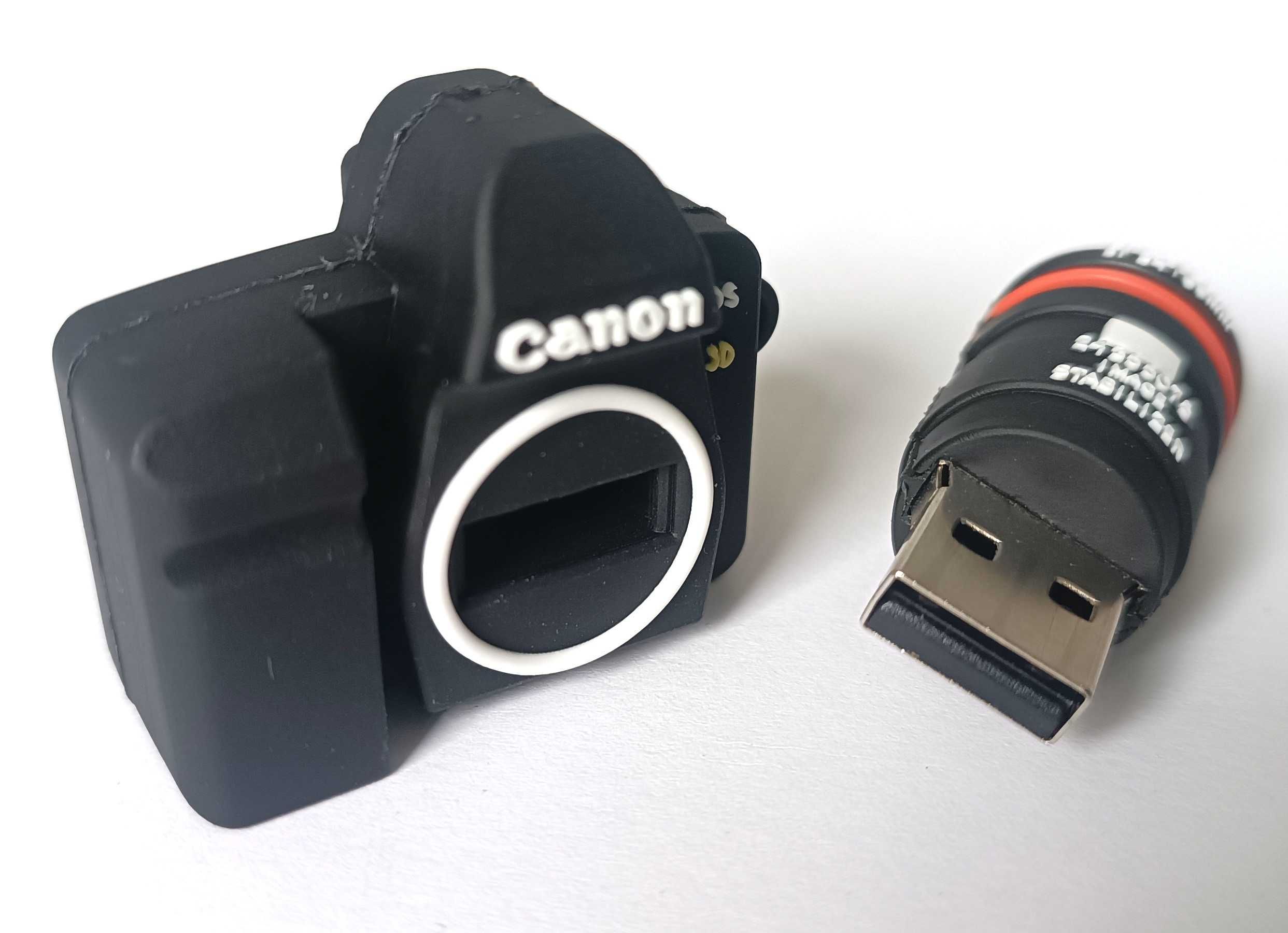 Pendrive 64GB aparat fotograficzny Canon pomysł na prezent