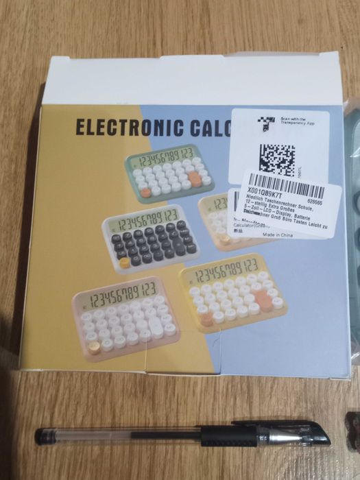 Kalkulator 12 cyfr na wyświetlaczu wysokie przyciski