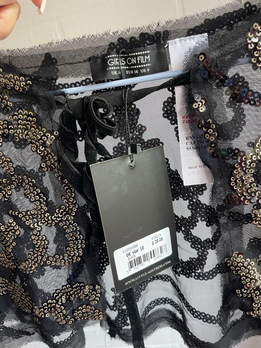 Накидка на плечі з паєтками прикраса на плечі