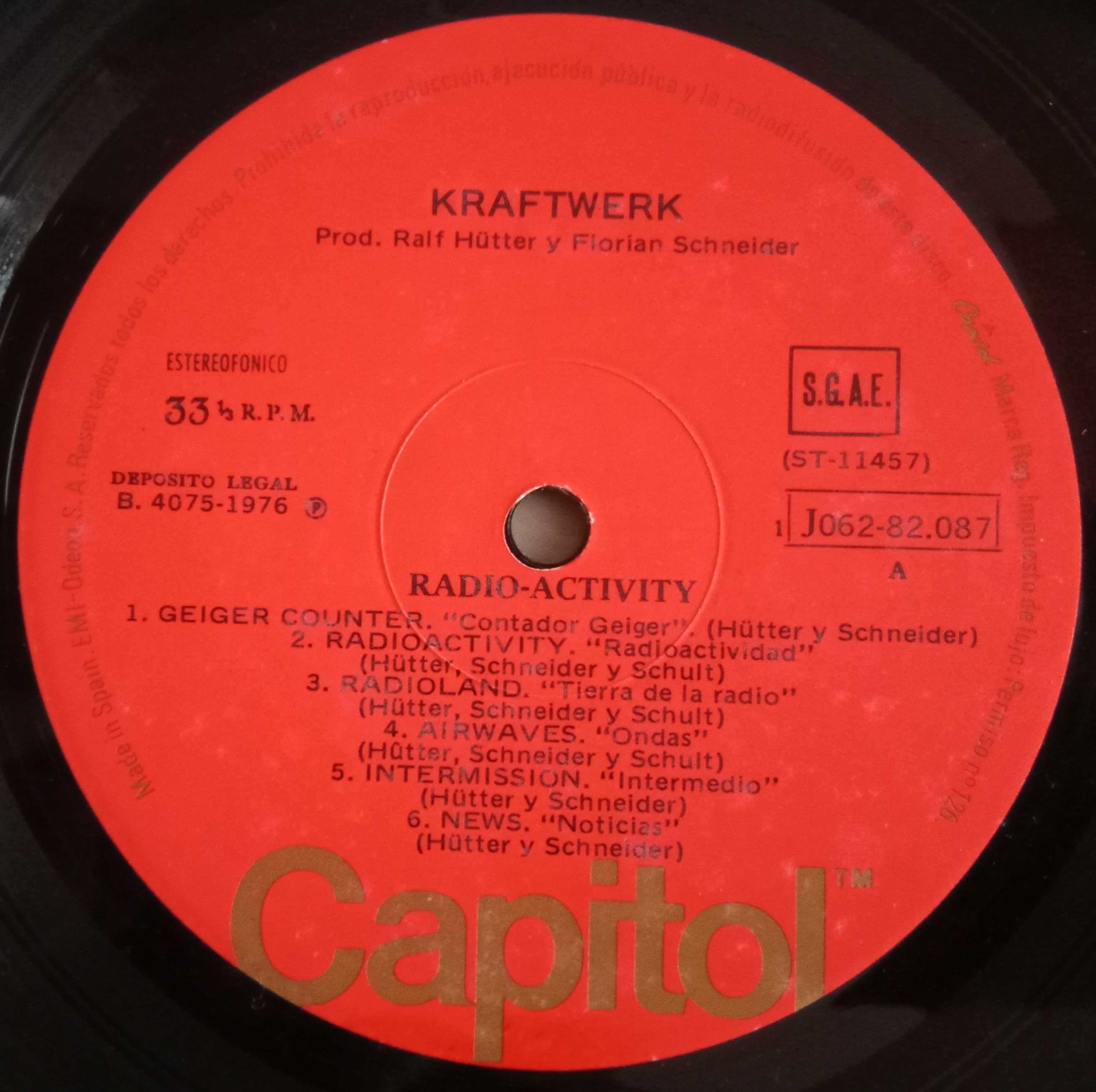 Krafwerk - - - - - Radio Activity - - - - - LP