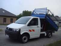 Volkswagen wywrotka skrzynia  VW T5, 3.Strona KIPER Zobacz !!