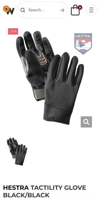 Hestra Tactility Softshell Multisport Mammut Gloves Men's/L(Fit to XL)