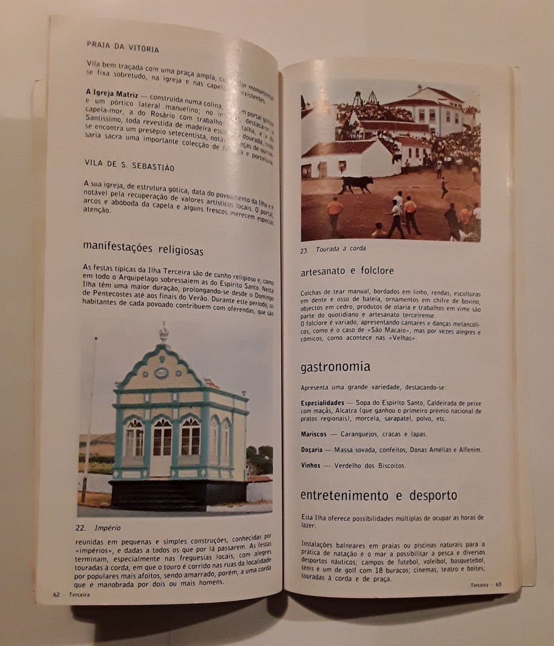 Guia turístico dos Açores - edição 1981/82