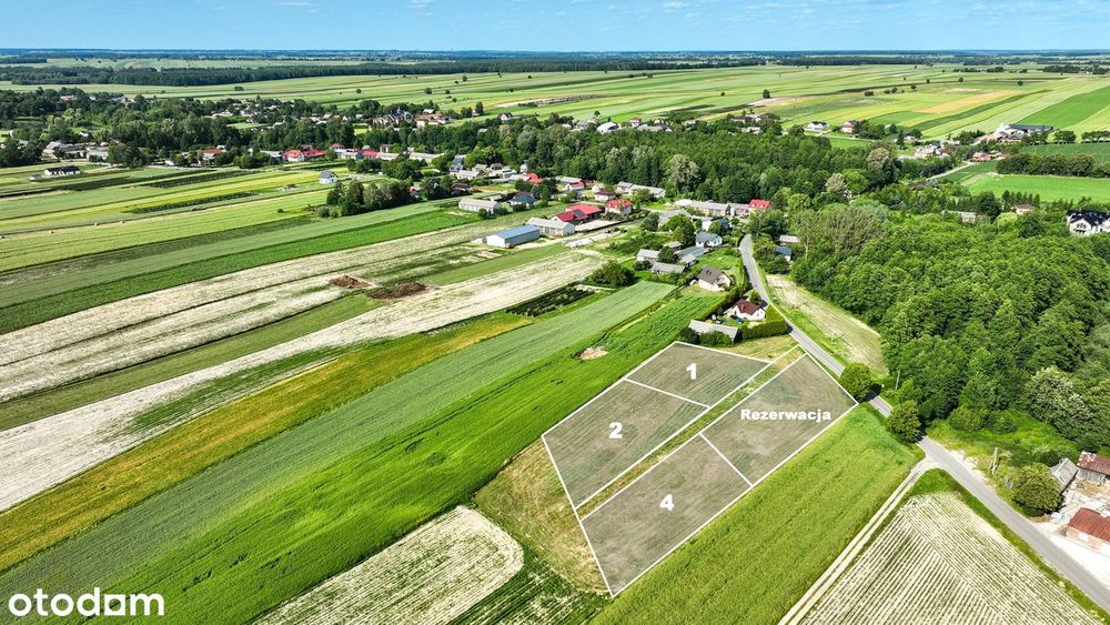BEZPOŚREDNIO | Działki budowlane z MPZP pod lasem | Cisza i spokój