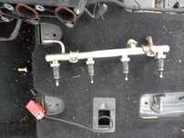 Listwa Wtryskowa + 4x Wtryski 1.5 Benzyna Mercedes B-Klasa W245 W169