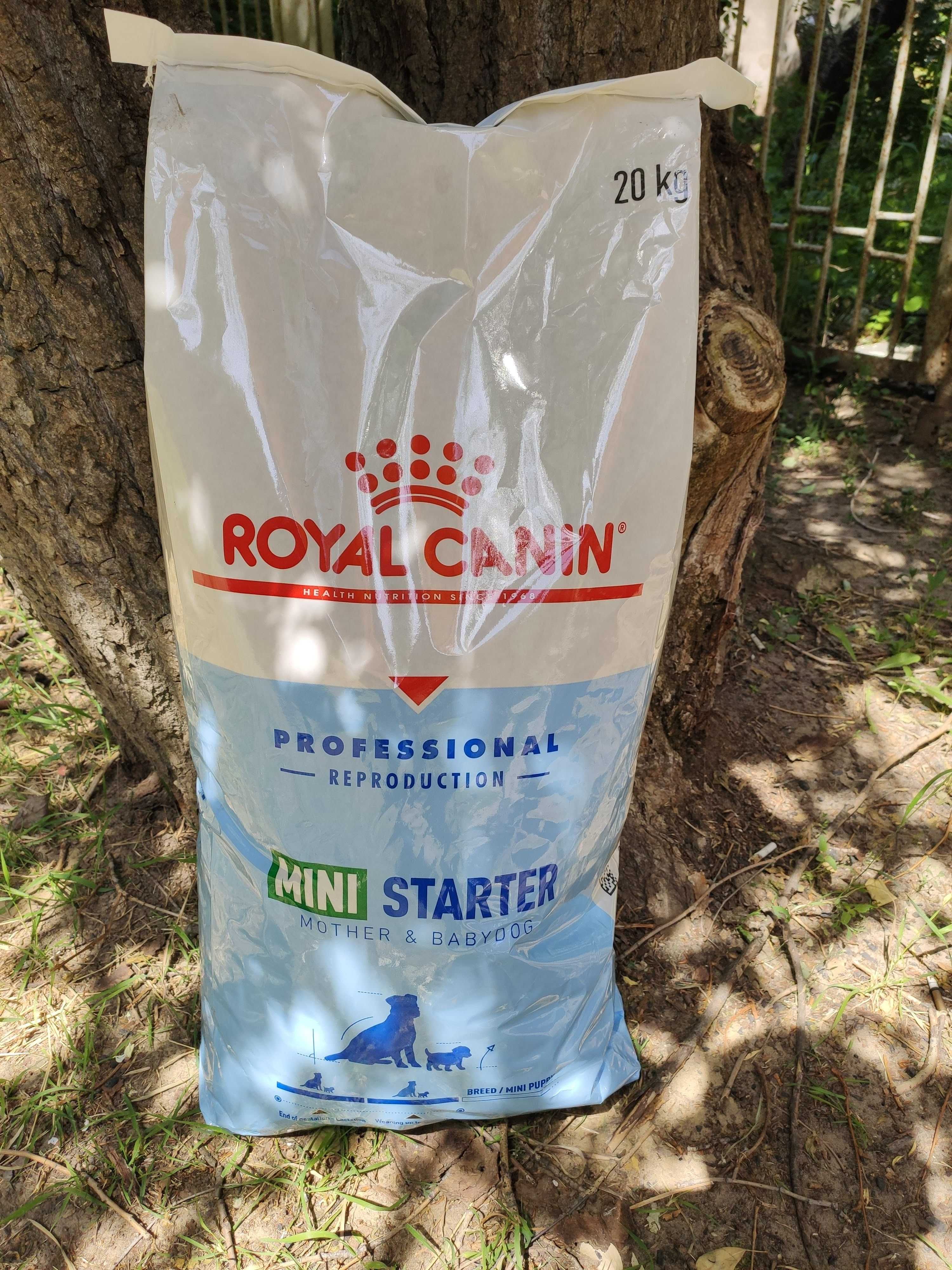 Корм для собак: Royal Canin Mini puppy 17кг, Mini adult 15кг и др.