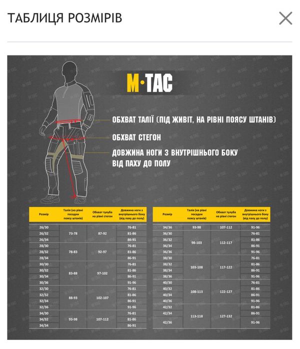 Штани М-ТАС ARMY gen. ll ріп-стоп мс