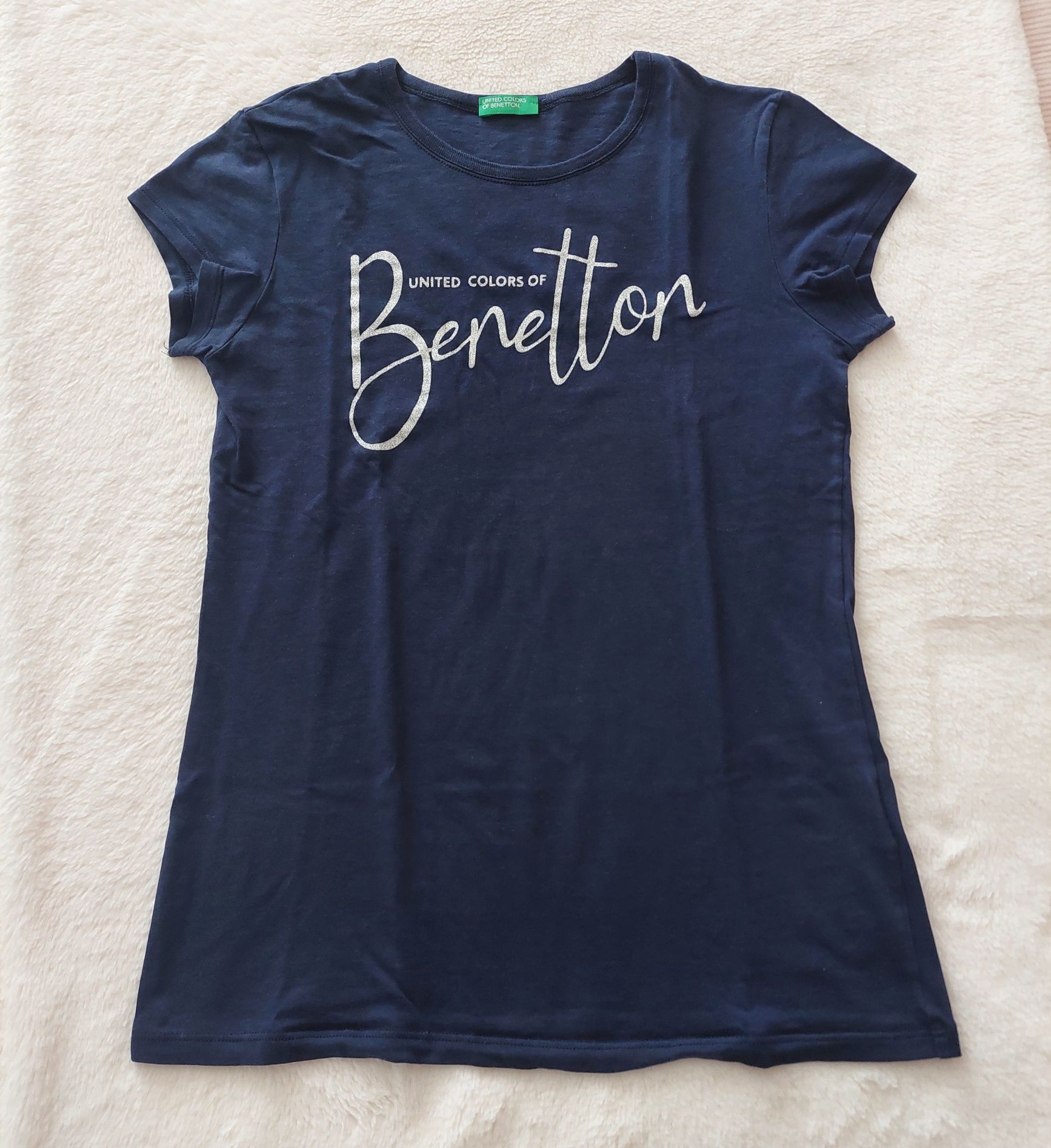 T-shirt azul da Benetton